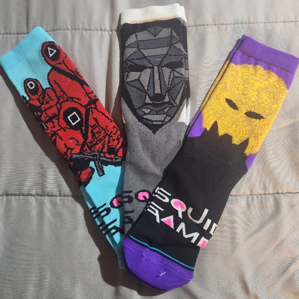 Colorful Graphic Men's Socks